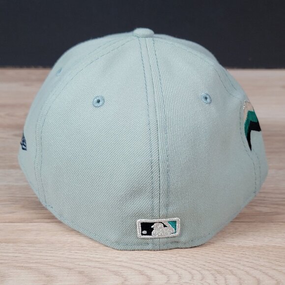 Miami Marlins New Era 59Fifty Hat Cap Light Green Size 7 1/2 All Star Game 2023 - Picture 4 of 9